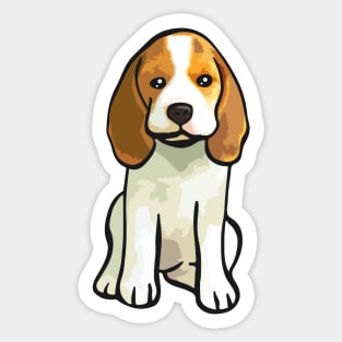 Beagle Puppy Sticker